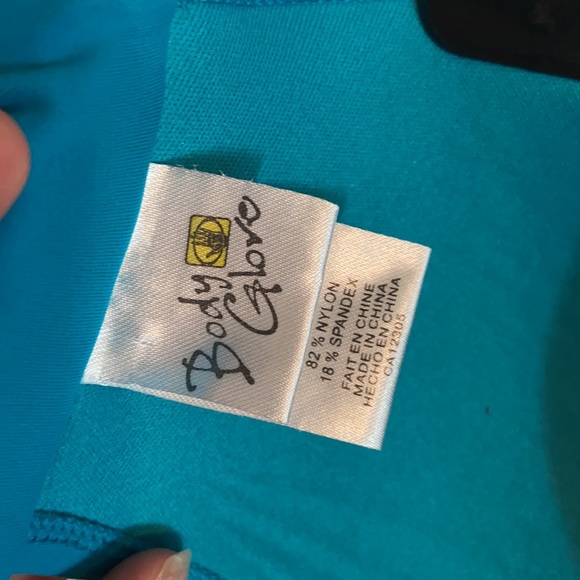 Turquoise Body Glove Bikini Top - Picture 5 of 7